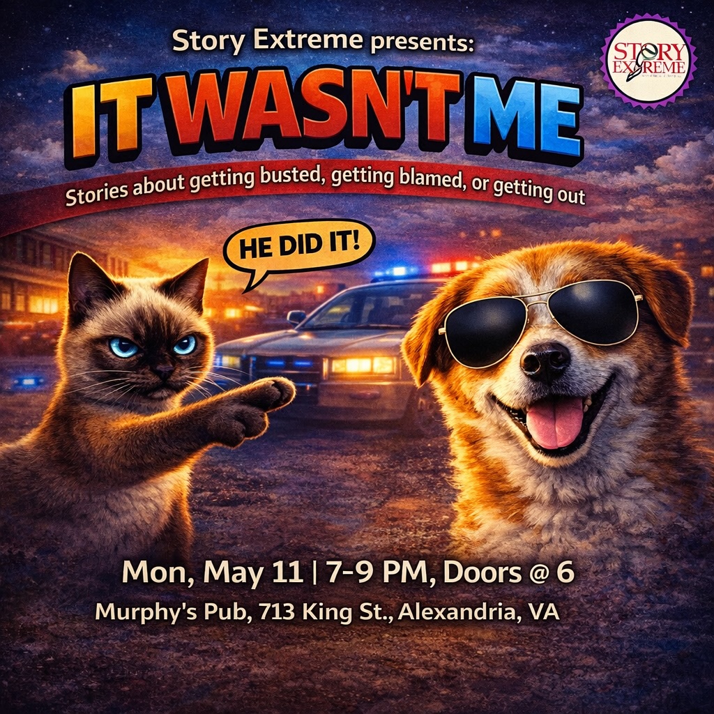 05-11-26 It wasn't me clean square poster